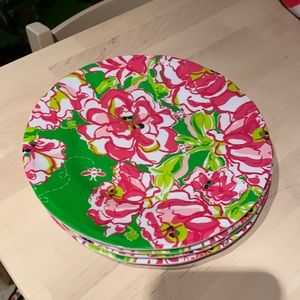 Lily Pulitzer Plates